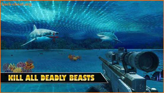 Underwater Shark Sniper Hunter screenshot