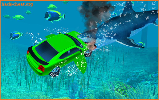 Underwater Submarine Race Car Flying screenshot