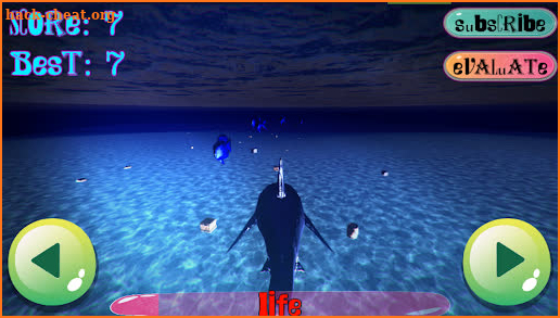 Underwater threat screenshot