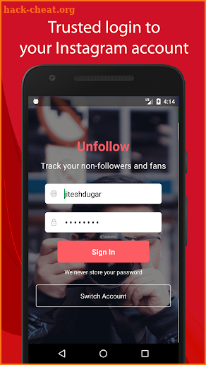 Unfollow for Instagram - Non followers & Fans screenshot