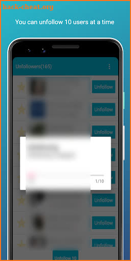 Unfollow Users Plus screenshot