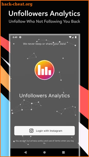 Unfollowers Analytics screenshot