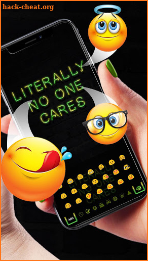 Unhappy Keyboard Series - Literally No One Cares screenshot