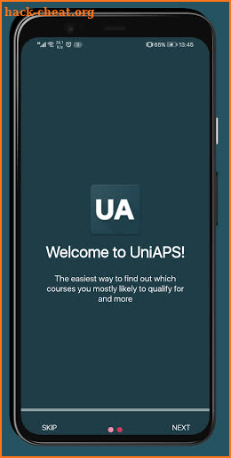 UniAPS screenshot