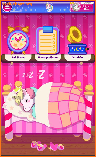 Unicorn Alarm Clock screenshot