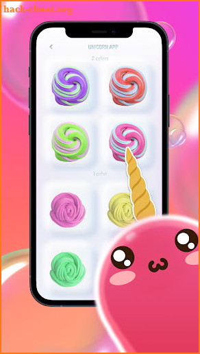 Unicorn App: Slimes screenshot
