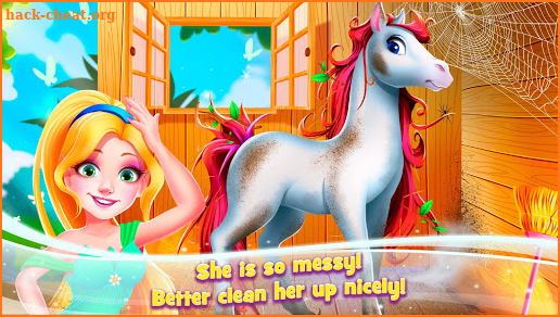 Unicorn Baby Care: Makeup and Magic Horse Salon screenshot