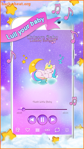 Unicorn Baby Lullaby Songs screenshot