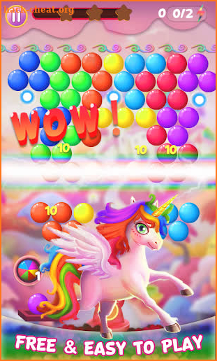 Unicorn Bubble Legend screenshot