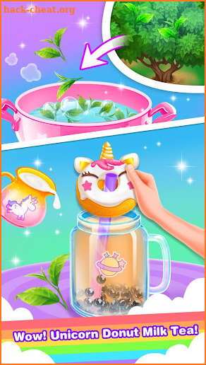 Unicorn Bubble Tea – Milk Tea Maker of Girls Games screenshot
