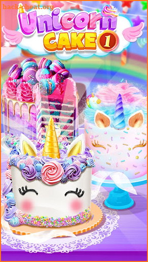 Unicorn Cake 1 - Unicorn Rainbow Food screenshot