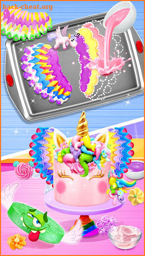 Unicorn Cake 2 - Unicorn Food Maker screenshot