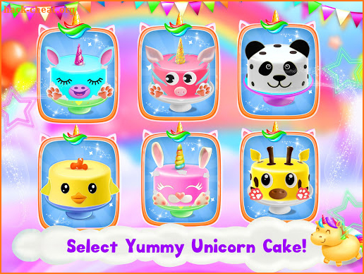 Unicorn Cake Maker: Bakery Kitchen Games screenshot
