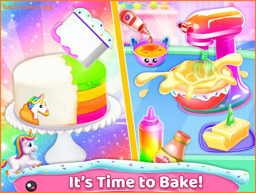 Unicorn Cake Maker🦄🎂: Baking Games For Girls screenshot