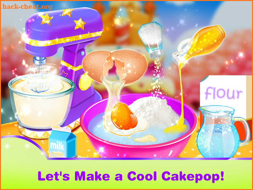 Unicorn Cake Pop Maker–Baking Games screenshot