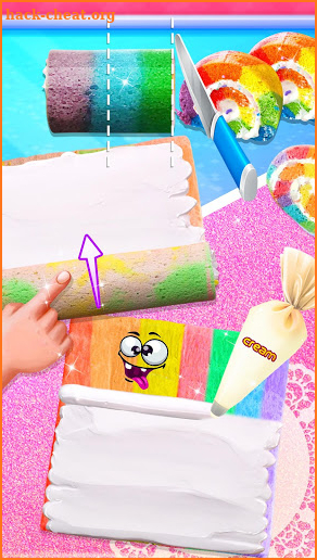 Unicorn Cake Roll - Unicorn Food Maker screenshot