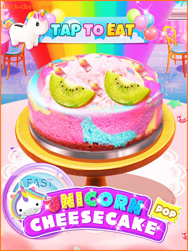 Unicorn Cheesecake Maker - Cooking Games for Girls screenshot