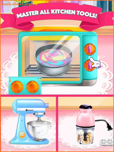 Unicorn Cheesecake Maker - Cooking Games for Girls screenshot