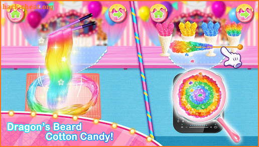 Unicorn Chef Carnival Fair Food: Games for Girls screenshot