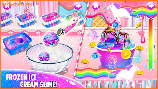 Unicorn Chef: Edible Slime - Food Games for Girls screenshot