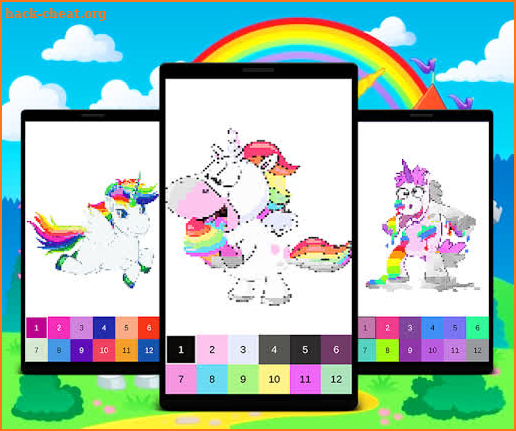 Unicorn Coloring Book 2019 ALL UNICORNS! screenshot
