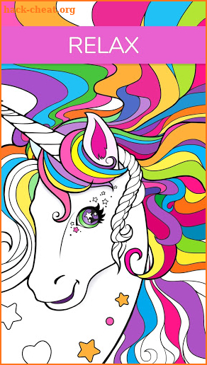 Unicorn Coloring Book 3D screenshot