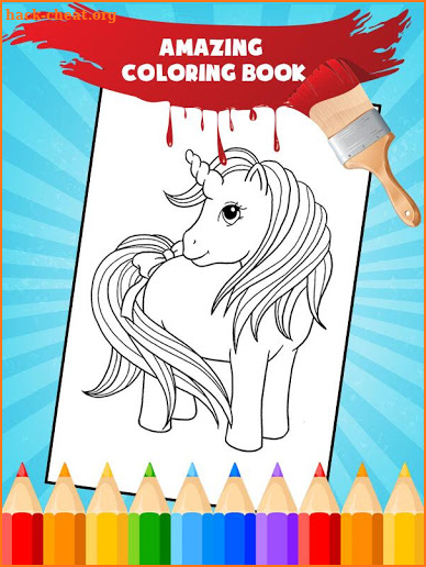 Unicorn Coloring Book: Kids Coloring Pages screenshot