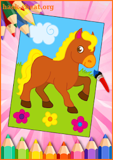 Unicorn Coloring Book of Kids screenshot