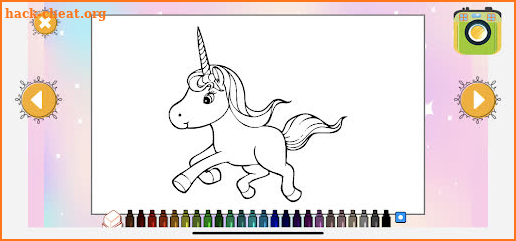 Unicorn Coloring Games - Unicorn Jigsaw Puzzles screenshot