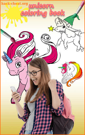 Unicorn Coloring Pages – Pony Coloring Book screenshot