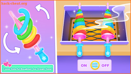 Unicorn Cone Dessert Maker – ASMR Eating Games screenshot