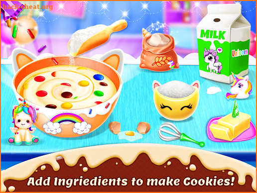 Unicorn Cookie Chef: Dessert Cooking Game screenshot