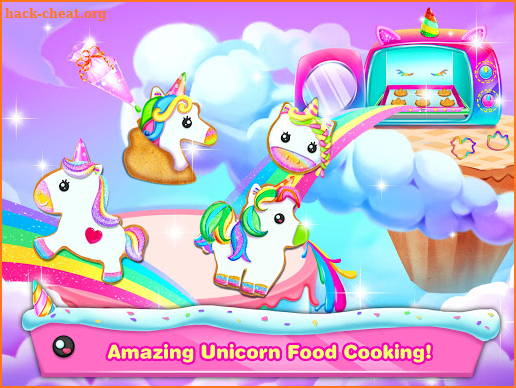 Unicorn Cookie Maker – Bakery Food Games screenshot