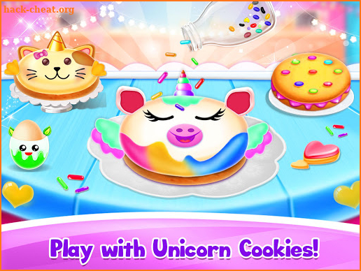 Unicorn Cookie Maker: Kitchen Games For Girls screenshot