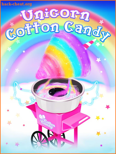 Unicorn Cotton Candy - Cooking Games for Girls screenshot