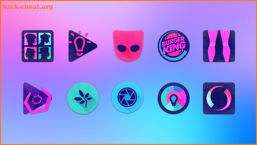 Unicorn Dark - Icon Pack screenshot