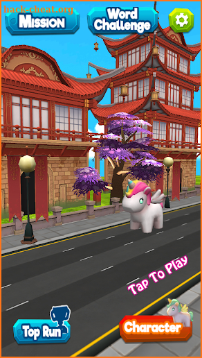 Unicorn Dash City Run Adventure screenshot