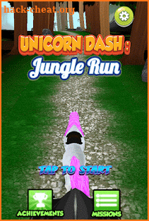 Unicorn Dash: Jungle Run 3D screenshot