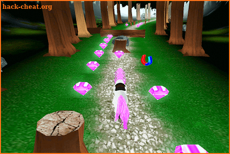 Unicorn Dash: Jungle Run 3D screenshot