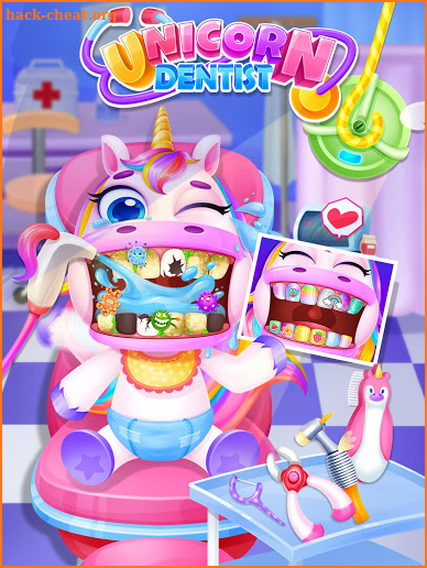 Unicorn Dentist - Rainbow Pony Beauty Salon screenshot