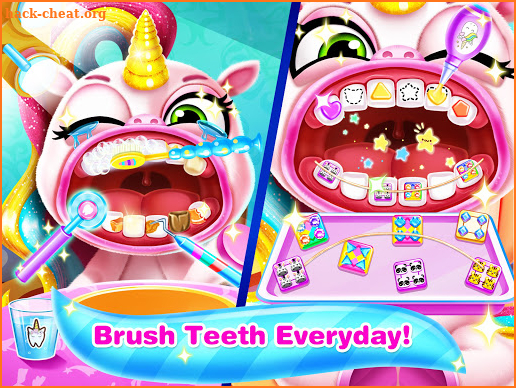 Unicorn Dentist Surgery – Crazy Kids Dentist Game screenshot