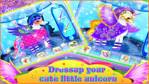 Unicorn Dress Up Salon screenshot