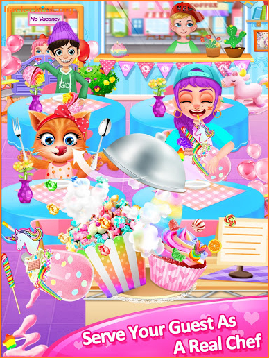 Unicorn Fair Food Chef - Rainbow Food Galaxy screenshot