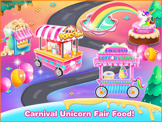 Unicorn Fair Food Maker – Baking Games screenshot