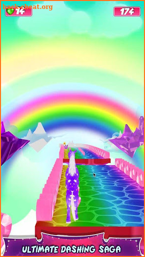 Unicorn Fantasy Run 3D screenshot