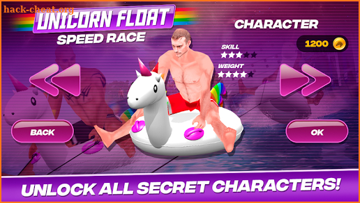 Unicorn Float  Speed race screenshot