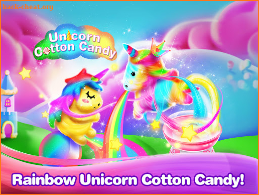 Unicorn Food- Cotton Candy Maker screenshot