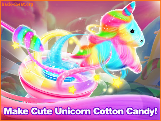 Unicorn Food- Cotton Candy Maker screenshot