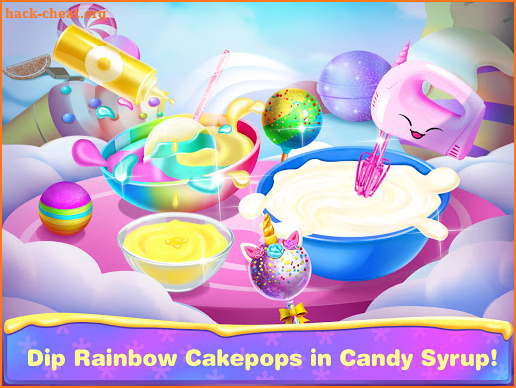Unicorn Food Salon-Bakery Food Games screenshot