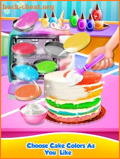 Unicorn Food - Sweet Rainbow Cake Desserts Bakery screenshot
